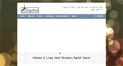 Desktop Screenshot of livingwordmb.org