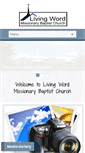 Mobile Screenshot of livingwordmb.org